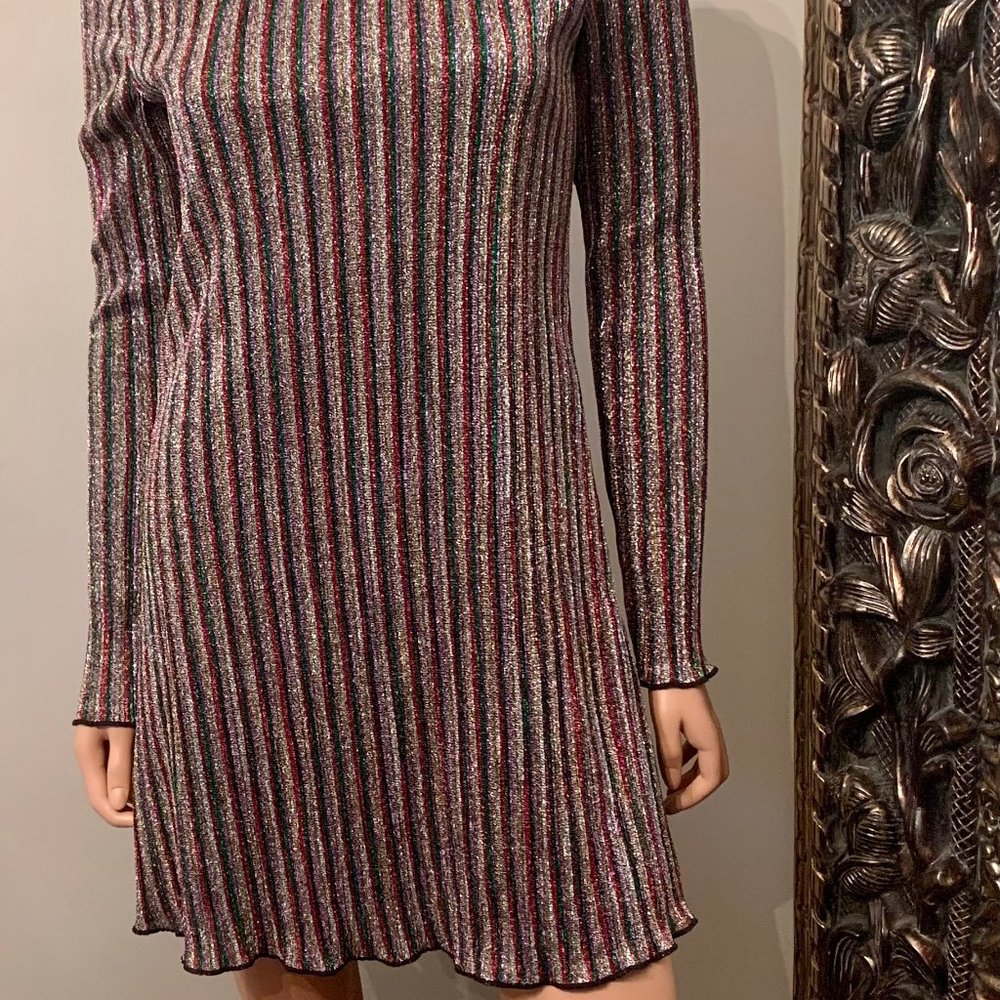 Kimchi Blue Metallic Mini Dress NWOT